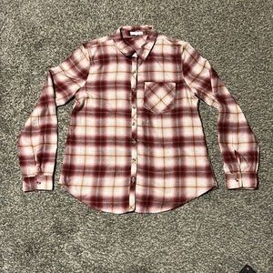 Women’s Maurice’s plaid long sleeve shirt size Small